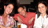 Claudia Malabarba, Max e Ana Maria Ribeiro, durante o VI SBPV (2008)