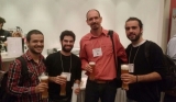 Gabriel, Pedro, Max and Mario at  SVP 2014 Meeting in Berlin