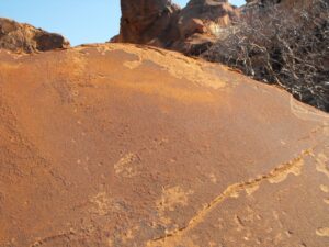 Pegadas na Formau00e7u00e3o Twyfelfontein