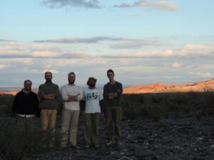 Campo 2016: u00daltimo por do sol no Cerro Las Lajas