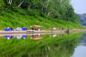 Campo Setembro/2016 - Acampamento do su00edtio Talismu00e3, Rio Purus