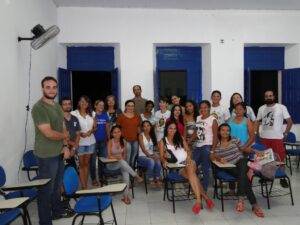 Campo Maio/2013 u2014 Aula de Paleontologia em Pastos Bons