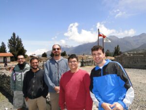 Campo Fevereirro/2014 - Simone, Gabriel, Max, Su00edlvio e Marcos no Parque Nacional dos Picos Nevados
